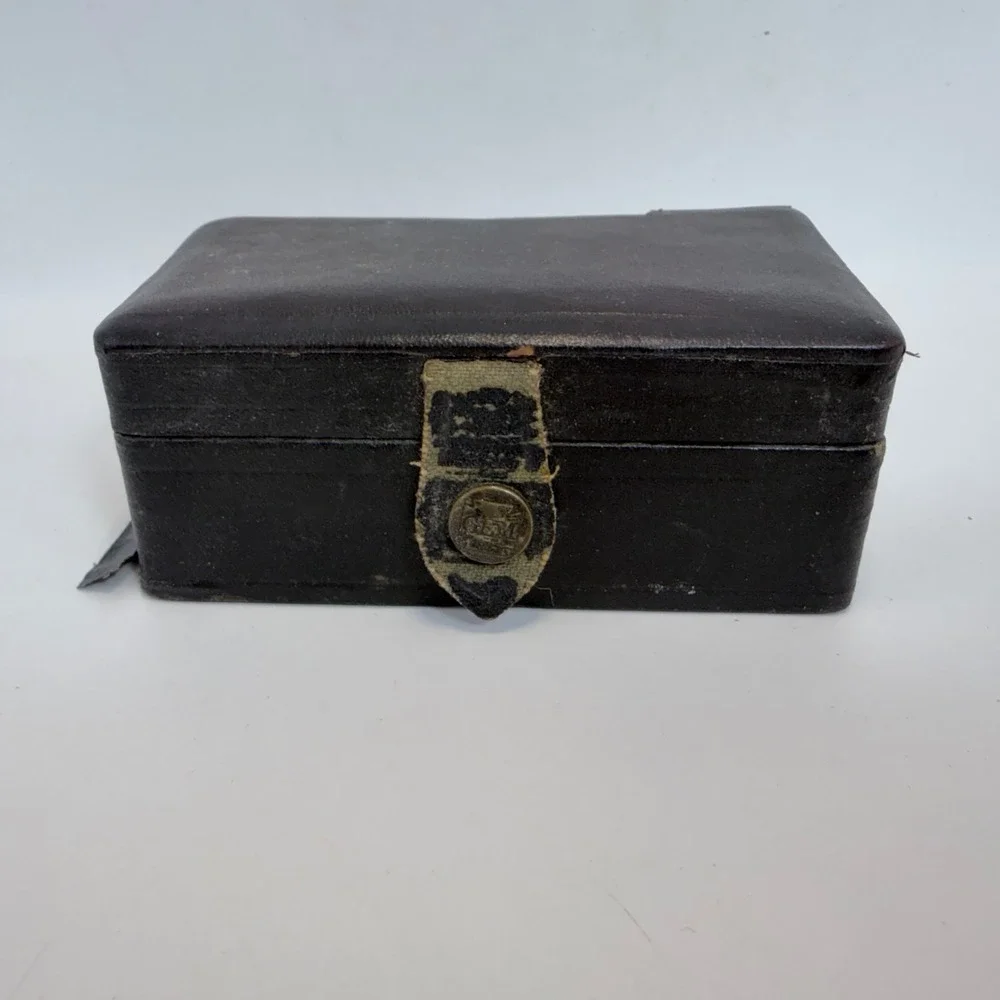 Vintage GEM Junior Single Edge Safety Razor with Case and Damaskeene Blade